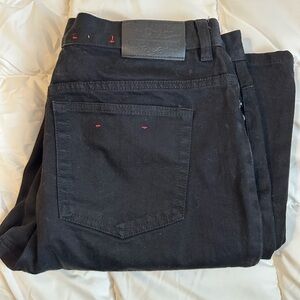 Ralph Lauren Lauren black flare jeans size 14‎ petite